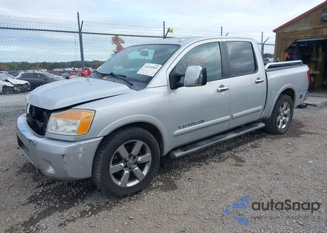 2011 Nissan Titan Sl из США, поврежденный, VIN 1N6AA0ED4BN317473